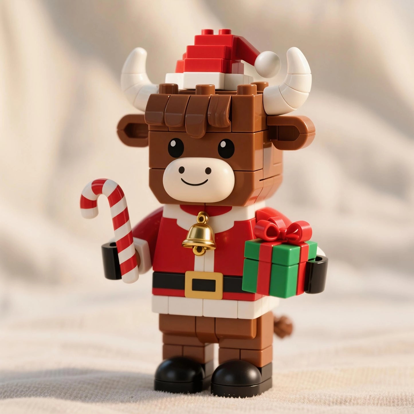 Highland Cow Christmas Brick Set🎄– 2025 Christmas Edition