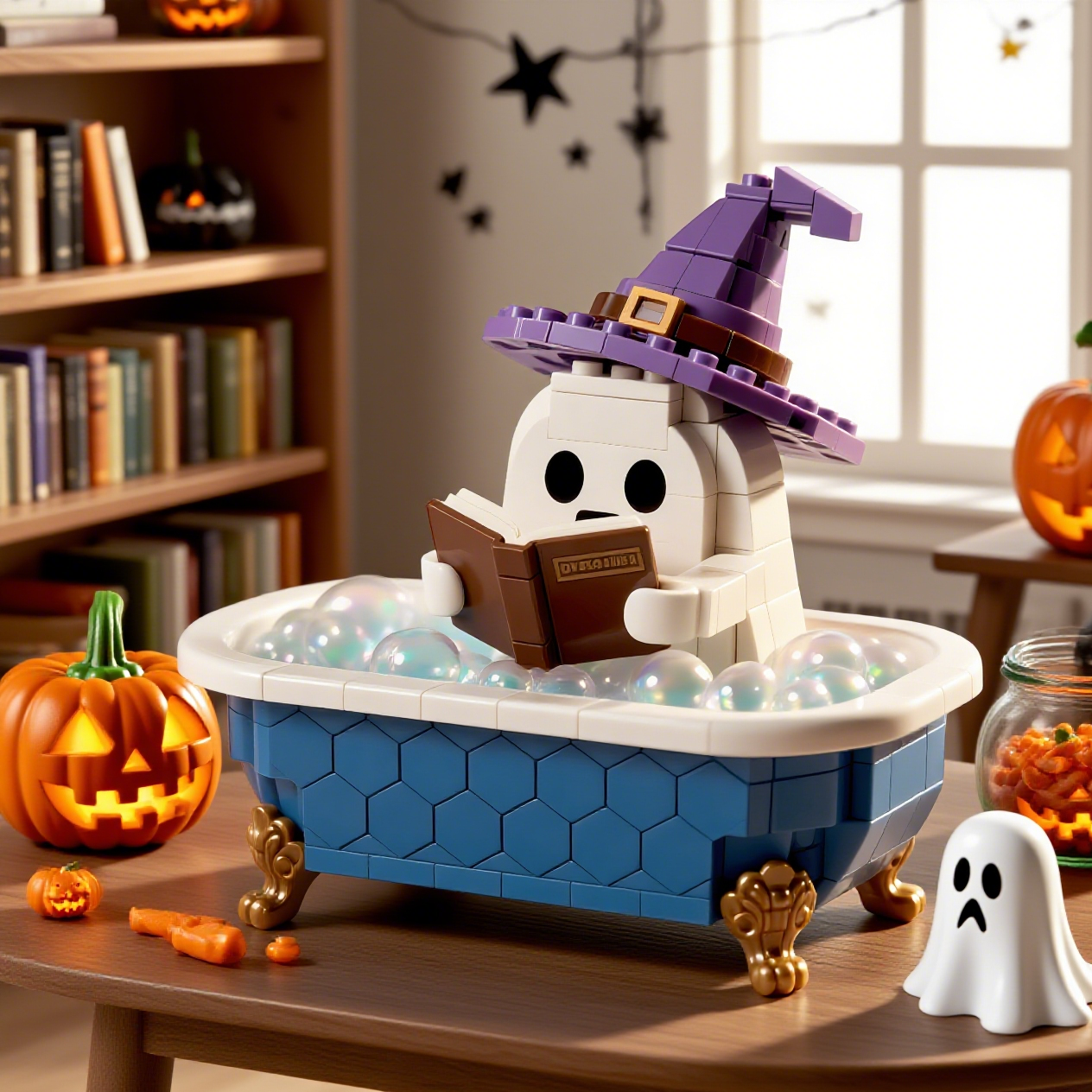 2025 Halloween Limited --Witchy Ghost Bubble Bath Brick Set🧙♀️