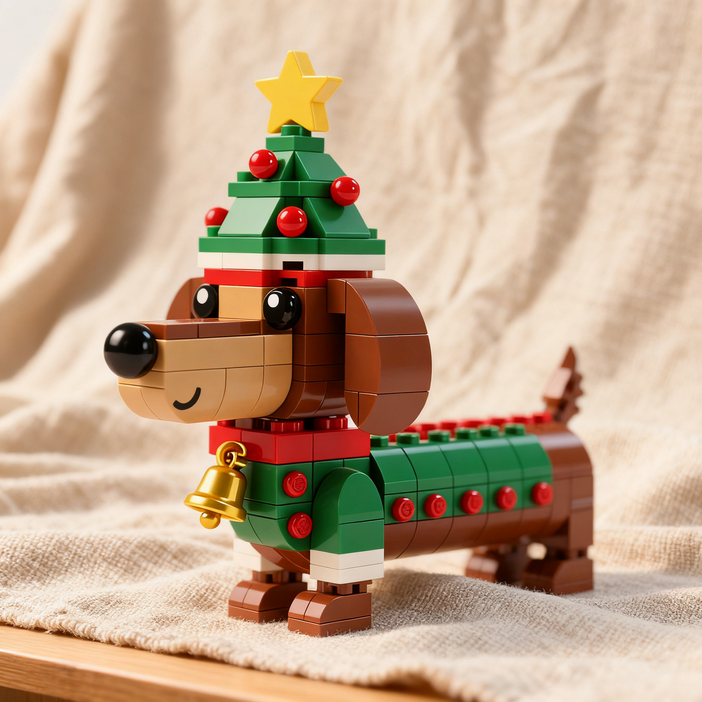 🎄2025 Christmas Limited Edition Dachshund Brick Set🐕