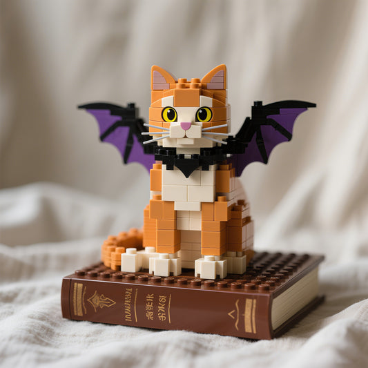 Limited Halloween Bat – Orange Tabby Cat
