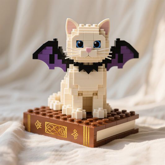 Limited Halloween Bat –  White Cat Brick