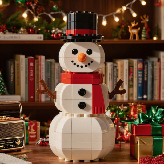 Snowman Building Blocks –2025 Christmas Edition