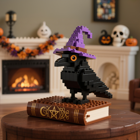 2025 Halloween Limited -- Witch’s Raven on a Magic Book🐦‍⬛