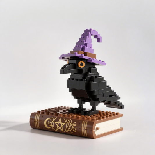 2025 Halloween Limited -- Witch’s Raven on a Magic Book🐦‍⬛
