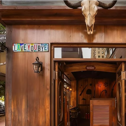 Love You More Vintage Wall Sign 💕 Perfect for Your Cozy Nook