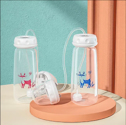 300ML Hands-Free Baby Bottle(with cleaning brush for the straw)
